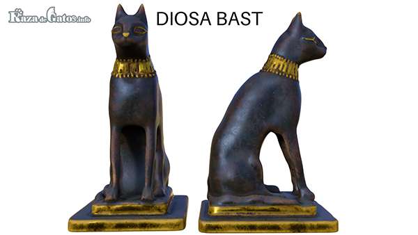 Goddess Bast. Black cats.